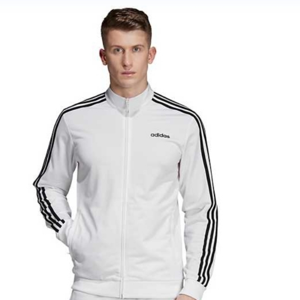 Adidas 3 stripe tricot jacket